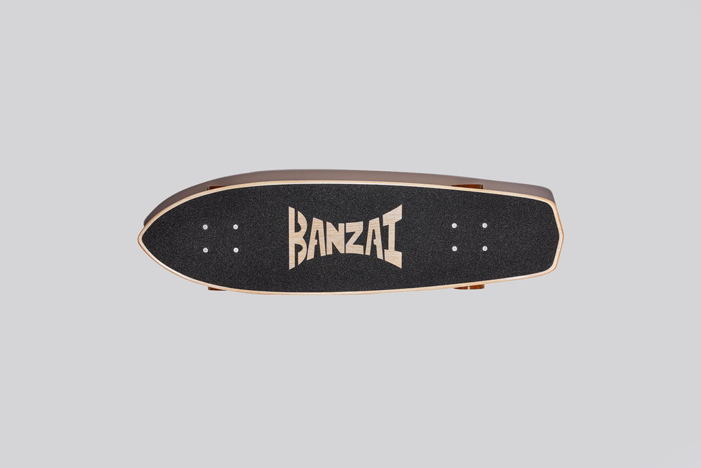 Banzai OG Wood Skateboard light wood