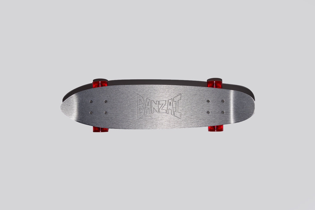 Banzai OG Skateboard silber