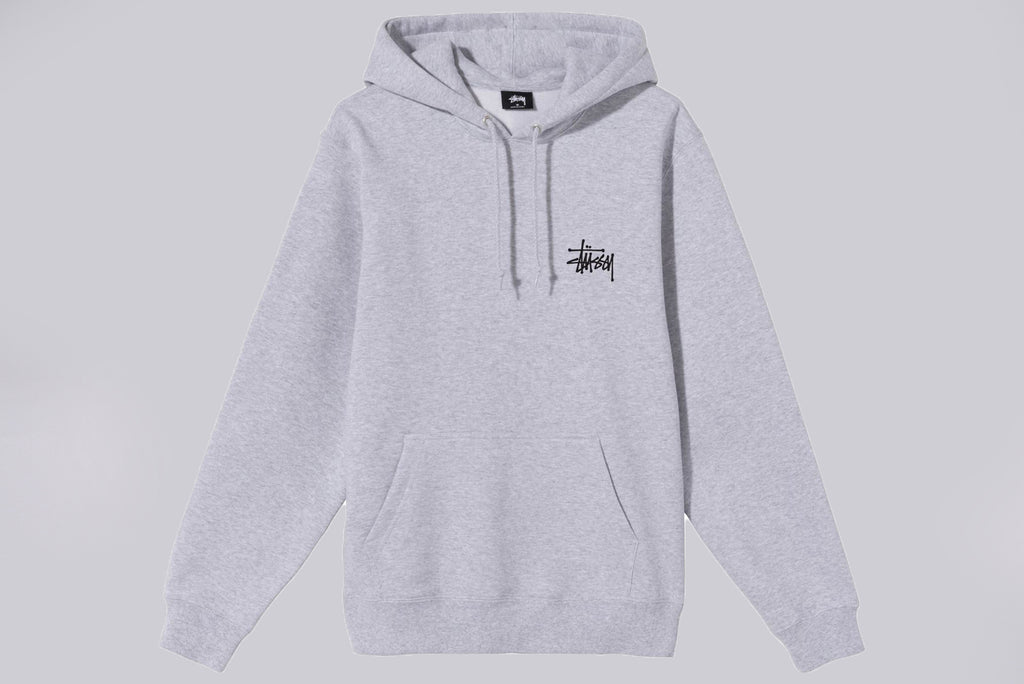 Stussy Basic Hood ash heather