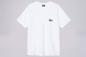 Stussy Basic Stussy Tee weiß