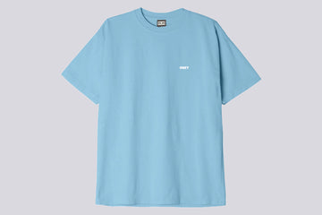 Obey Bold Icon Heavyweight Tee sky blue