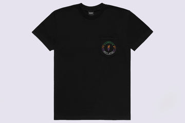 Carrots Circle Logo Pocket Tee black