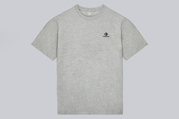 Converse Embroidered Star Chevron Tee heather grey