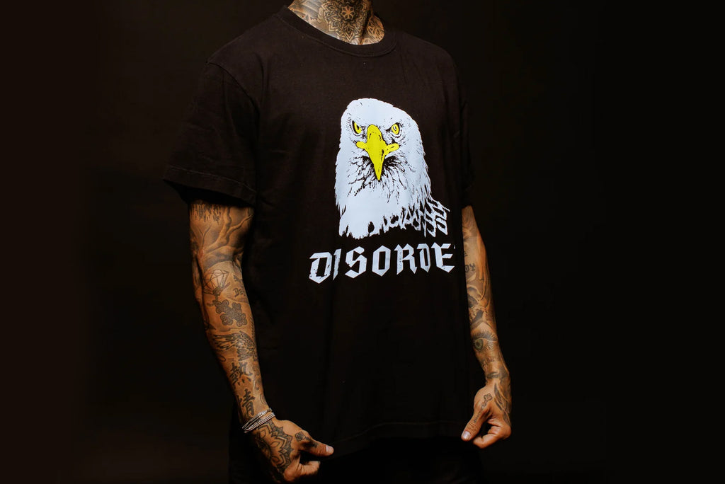 Disorder Skateboards Eagle Scout T-Shirt schwarz