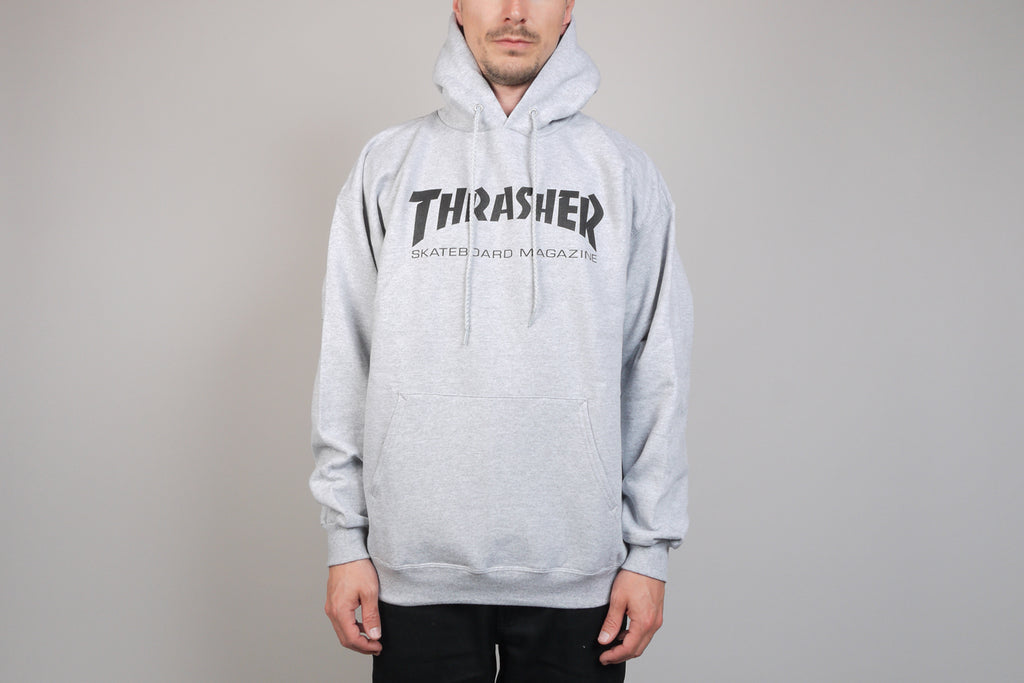 Thrasher Skate Mag Hoodie heather grey