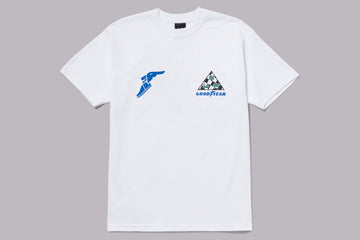 Huf x Goodyear Grand Prix Triple Triangle Tee white