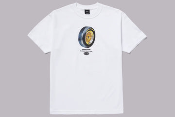 Huf x Goodyear The Greatest Tee white