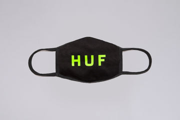 HUF OG Logo Face Mask schwarz