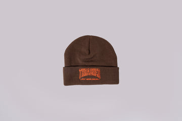 Huf x Thrasher Field Crew Beanie brown