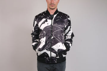 Huf x Cleon Peterson Reversible Jacket black