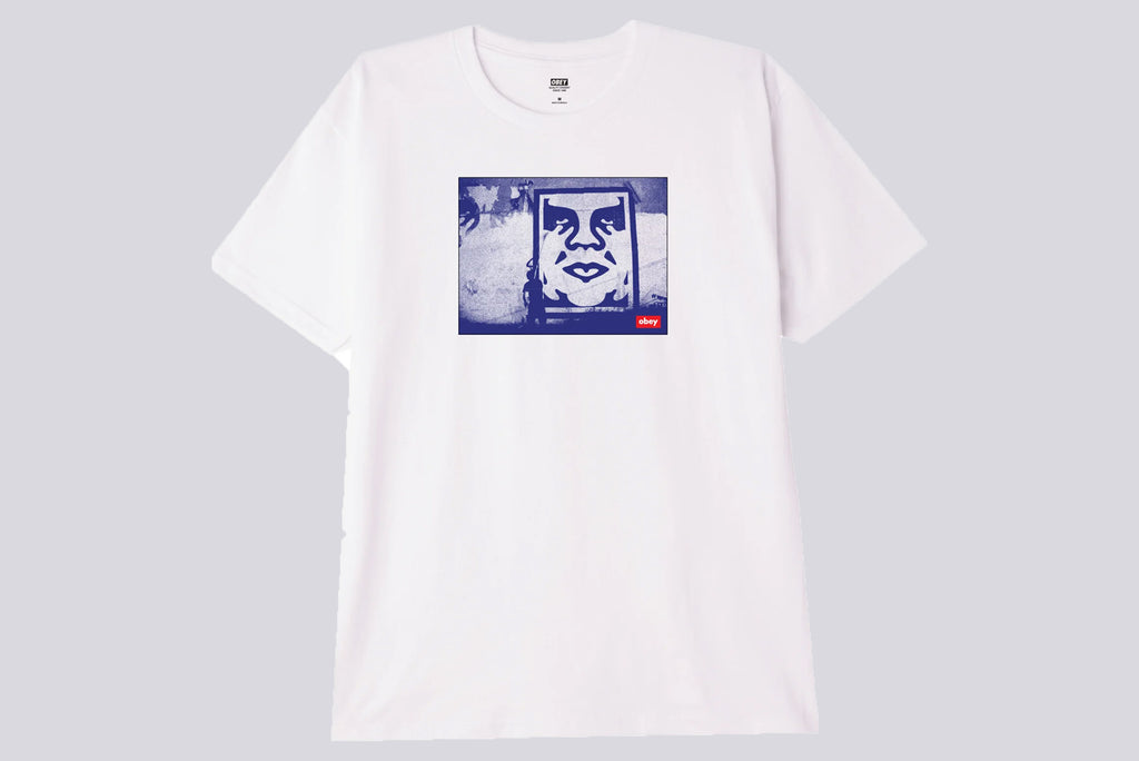 Obey New York Photo T-Shirt white