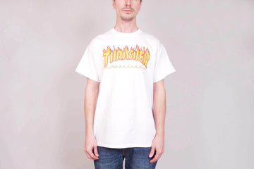 Thrasher Flame T-Shirt white