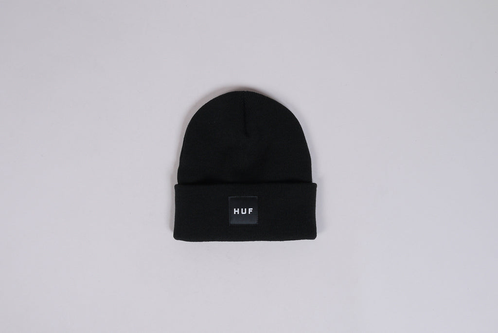 Huf Box Logo Beanie black