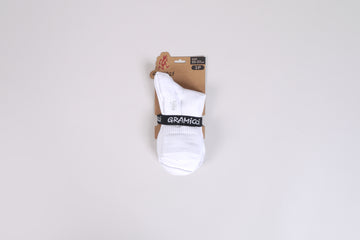 Gramicci Basic Crew Socks (3-Pack) white