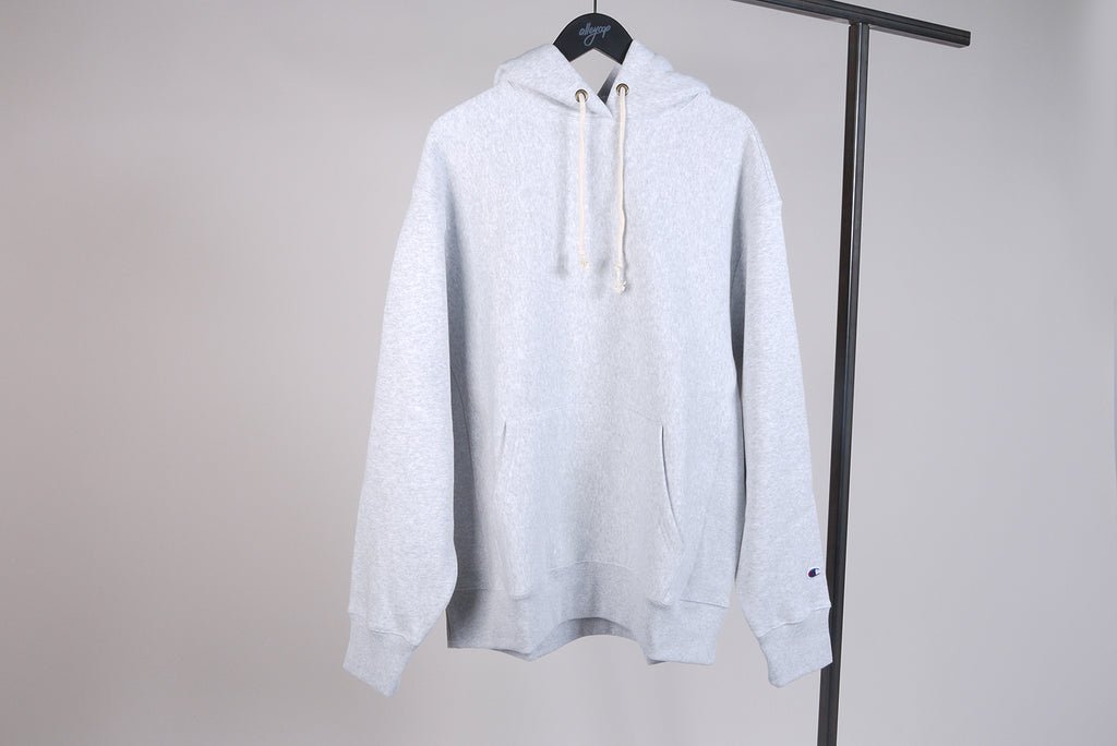 Champion Reverse Weave Hoodie grau