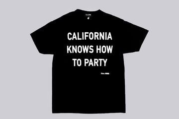 Skim Milk California Knows Tee black