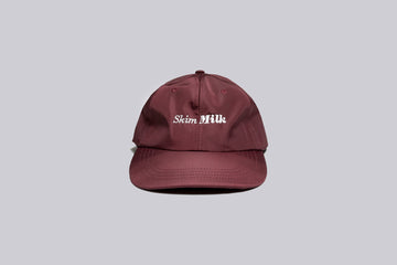 Skim Milk Logo Cap maroon