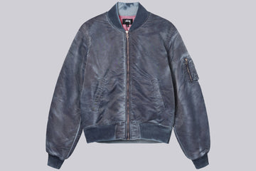 Stussy Dyed Nylon Bomber Jacket