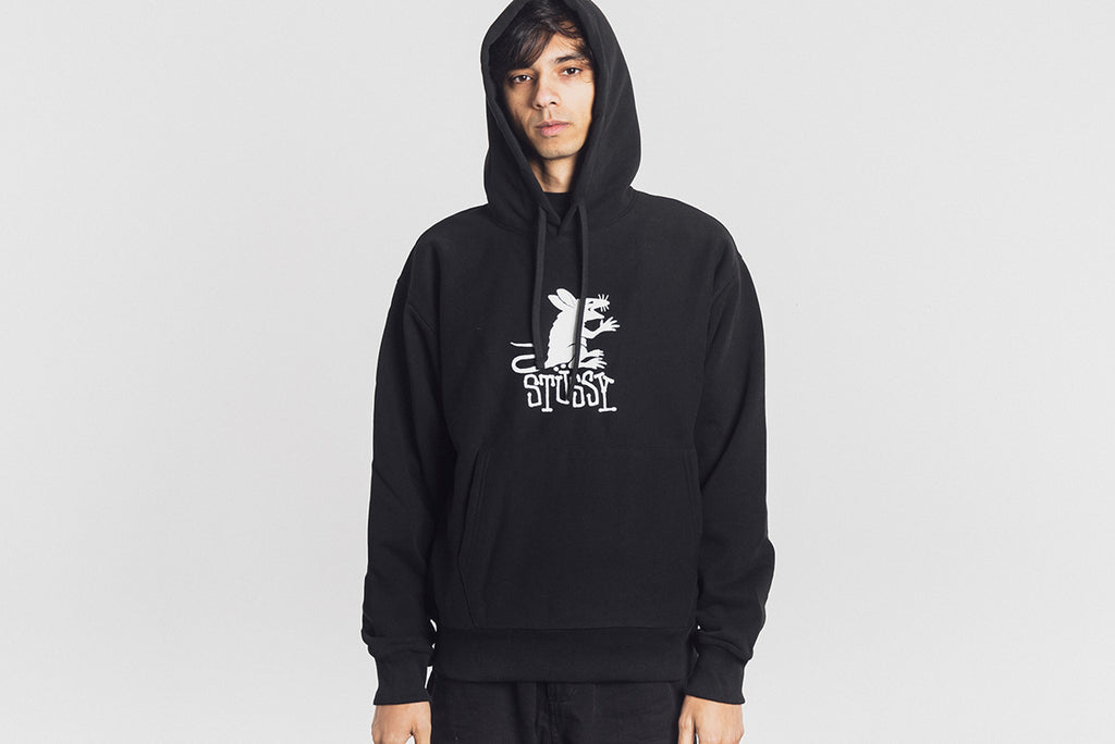 Stussy Rat Hoodie black