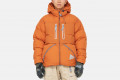 Gramicci x and wander Down Jacket orange